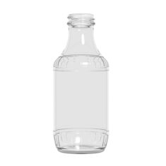 Decanter-style bottle — 1 pint