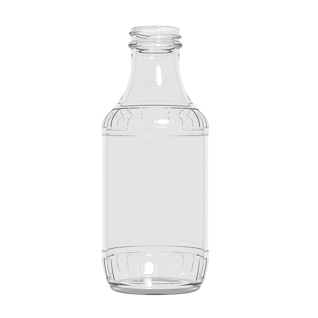 Decanter-style bottle — 1 pint