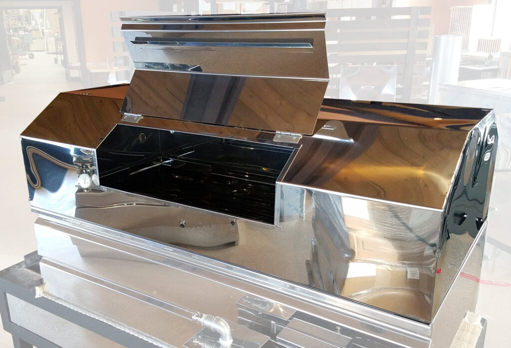 Hood for a Hybrid, Divided or Flat Pan