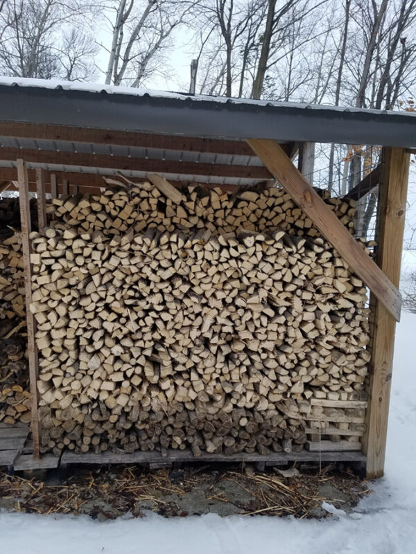 Optimal Size Firewood Smoky Lake Maple Products, LLC