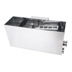 Transfer Float Box for Raised Flue Pan Set with Standard Configuration