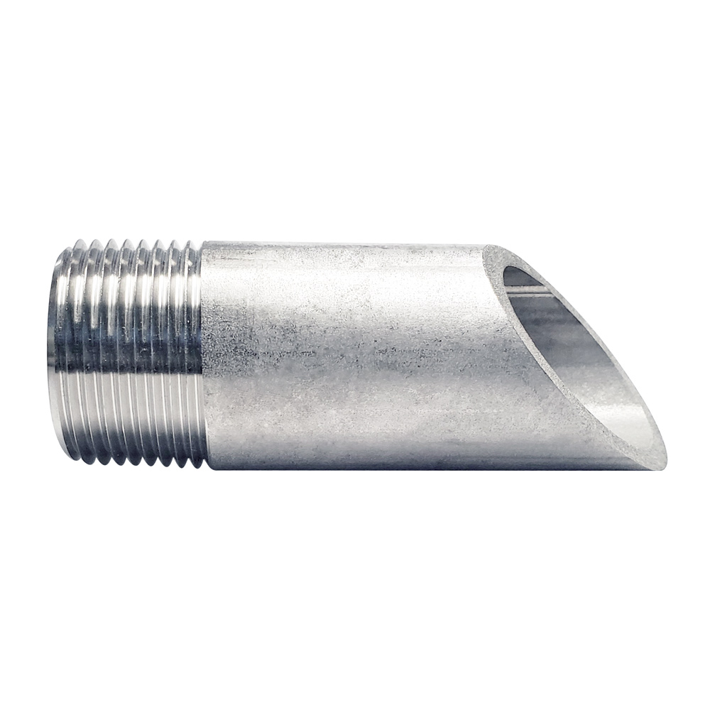 45º Degree Cut Draw-Off Spout