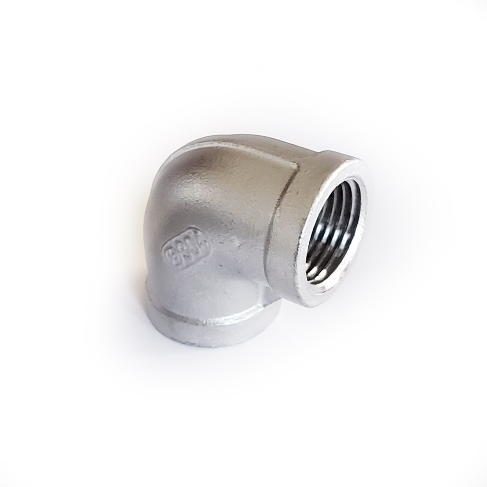 90 degree elbow, 1/2 inch NPT