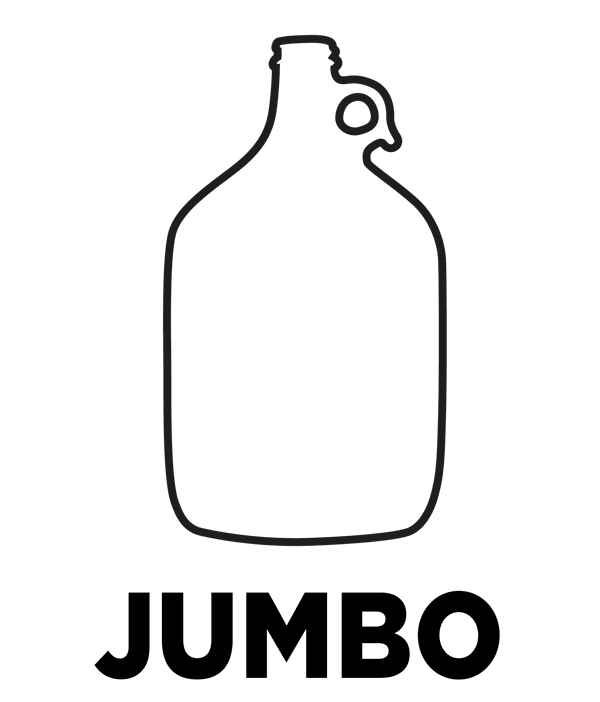 Icon - Jumbo Glass Bottle