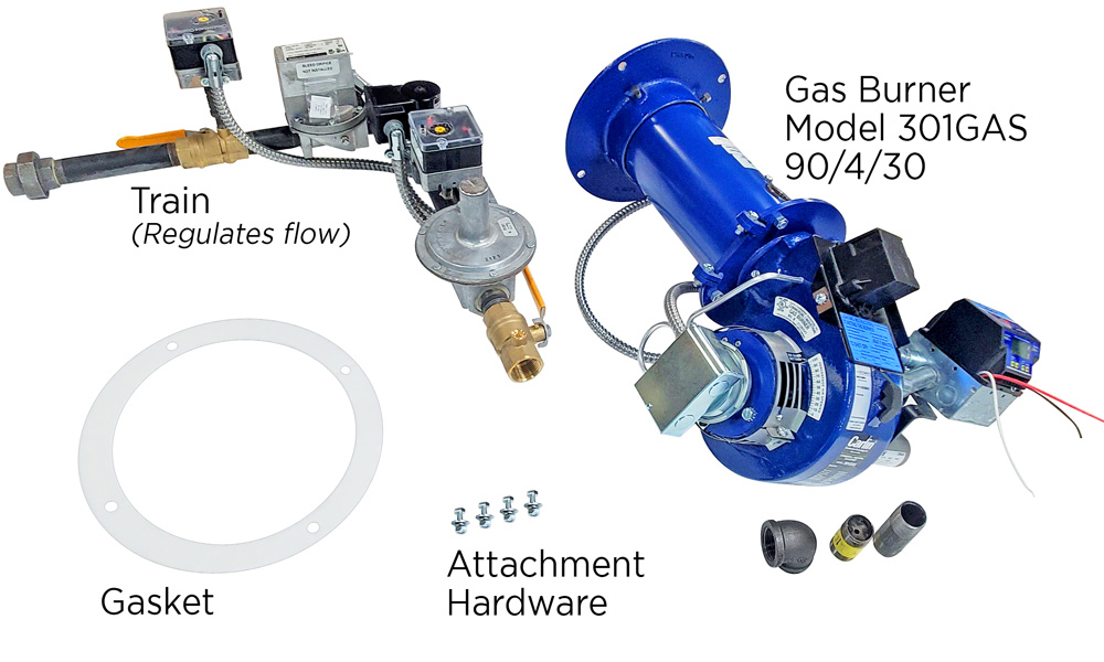 Carlin Gas Burner Parts