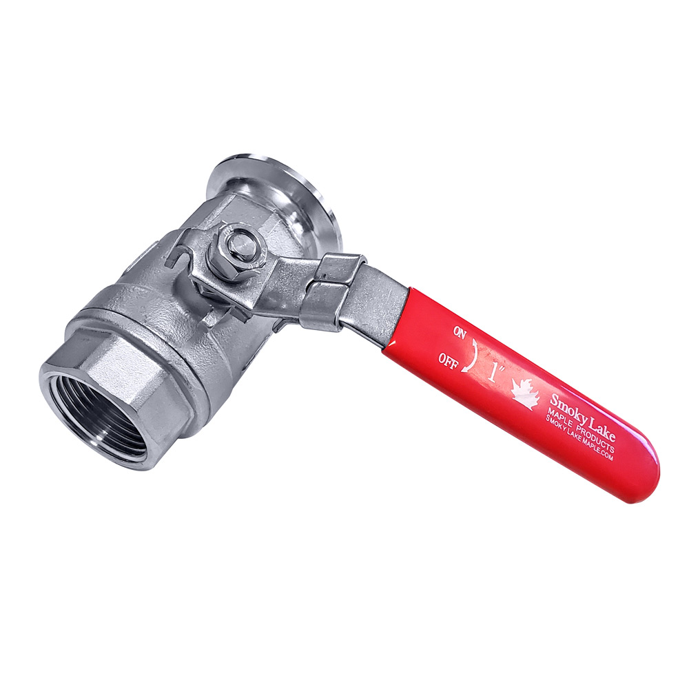 1 Inch Ball Valve with Sanitary Fitting