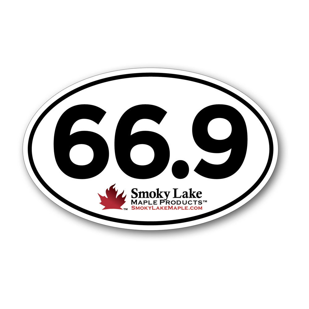 Smoky Lake Sticker - Going the Distance, 66.9 BRIX