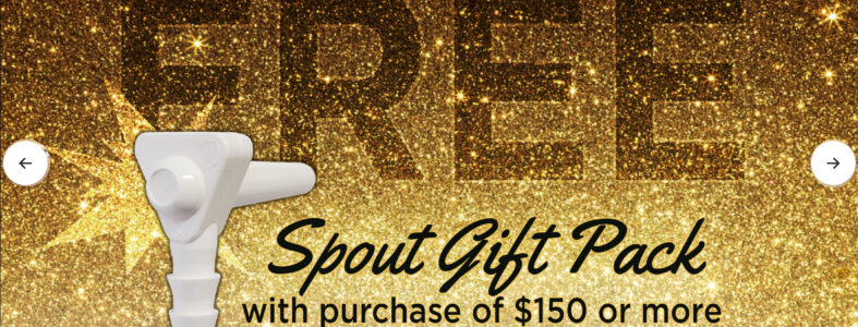 Free Gift Pack - Multiseason Plastech Spouts