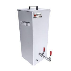 Cone Filter Tank with Ball Valve and Lid