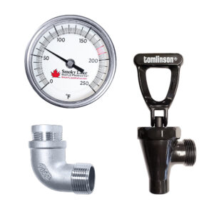 Steam Bottlers: Include a Valve, Thermometer, Refill Tube and PRE-CUT Filter Set.