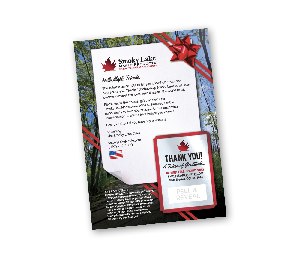 2024 Thank You Gift Card