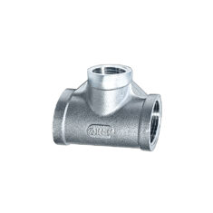 Stainless Steel Tee, Adapting from 3/4" to 1/2"