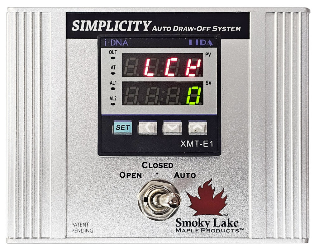 LCY Screen, this can be accessed from the Alarm Menu on your Simplicity