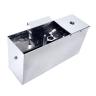 Inlet Float Box for a High Output Pan Set with Standard Configuration