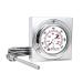 Stack Temperature Thermometer with Mount - 4" Dial