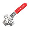 3-Way Ball Valve, 1" NPT
