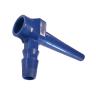 DSD Spout, Blue, 90-degree angle