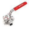 3-Way Ball Valve, 1/2" NPT