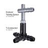 302715 T-Connector is compatible with Stainless Steel Tubing Spout